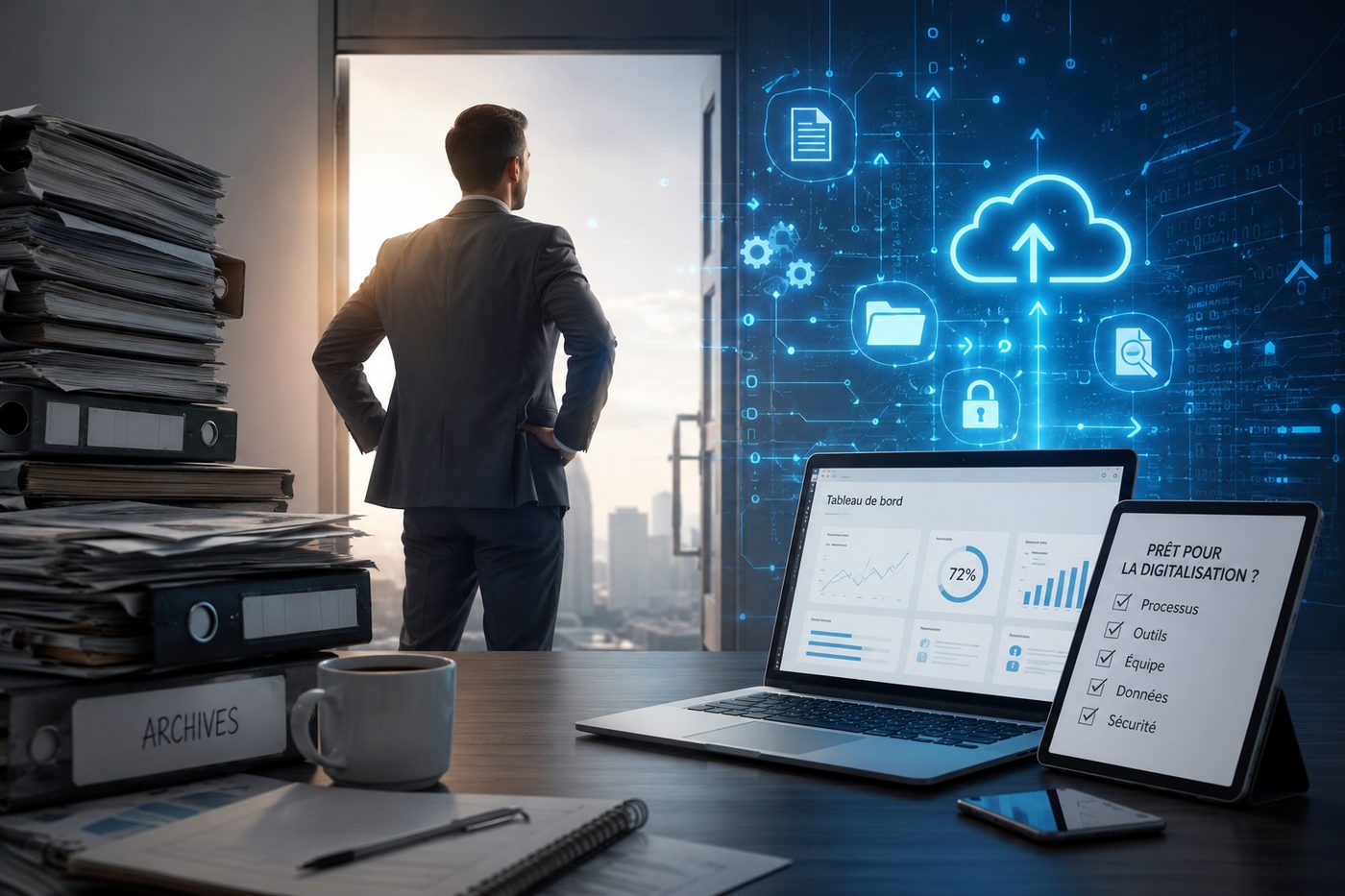 Dirigeant face à la transformation digitale